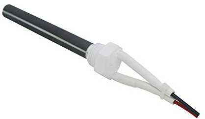 Bougie allumage ceramique poele a granule 3/8 pouce resistance poele a pellet 220v 300w allumage poele 100x10.5x6mm (Solide sur le dessus)
