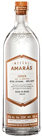 Mezcal Amarás | Espadin | 700 ml | Aus süßen Espadin-Agaven | In Handarbeit hergestellt | Mit überwältigender natürlicher Komplexität
