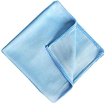 Durable Auto Mikrofaser Glasreinigungshandtuch Polierfenster Windschutzscheibe Waschtuch Auto Wartung Zubehör Liefert (Color : Blue)