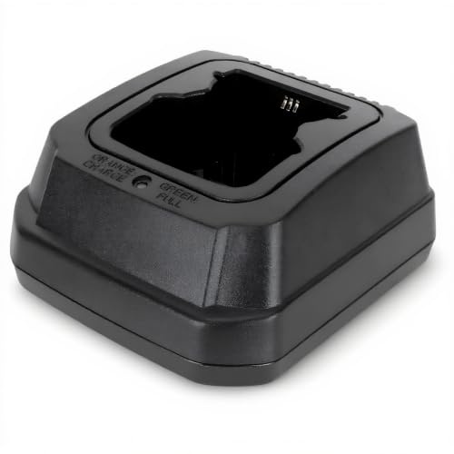 STP8000 STP9000 Akkuladegerät für Funkgeräte, Akkuladegerät für Walkie-Talkie für Walkie-Talkie der Sepura-Serie, Plug and Play, Laderadio Charge (EU-Stecker)
