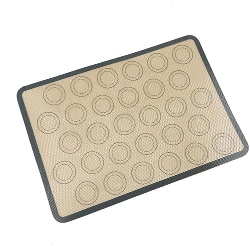 Silicone Baking Mat Non-stick Baking Mat, Reusable Macaron Cake Cookie Baking Mould Mat 16.53 * 11.61in