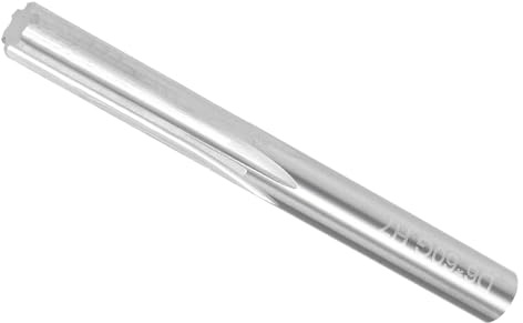 CoCud Chucking Reamer, 6mm Cutting Dia.6 Flutes H7, Tungsten Carbide Milling Cutting Tool - (Applications: for Screw Machines, Turret Lathes, Drill Presses)