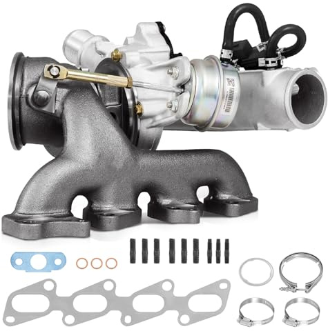 FILTERUP 667-203 1.4L Turbocharger with Gaskets Repair kits Compatible with 2011-2015 Chevy Chevrolet Cruze 2012-2020 Sonic 2015-2021 Trax 2013-2021 Buick Encore Replace# 55565353 GT1446