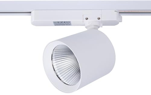 Projecteur LED pour rail monophasé CCT - 40 W - CRI 90 - Blanc