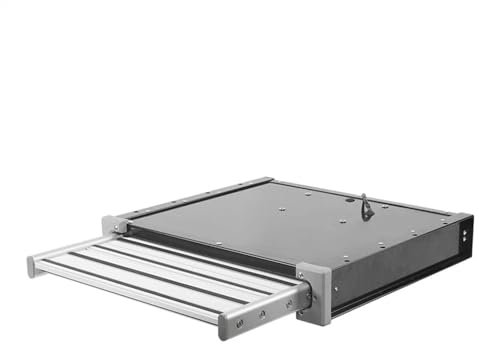 RV Teile Aluminium Legierung Verdickt Anti-Slip Auto Control Mit Teleskop LED Licht RV Schritt,