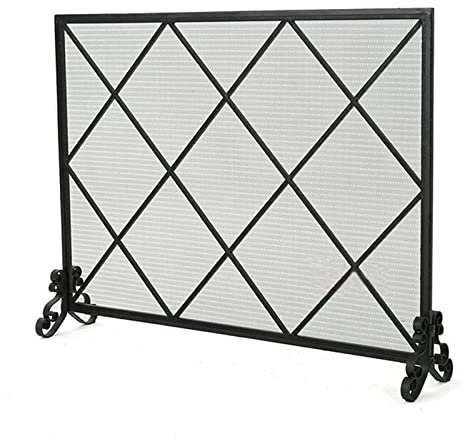 Schermi decorativi Griglia per caminetto Paravento grande Parascintille per caminetto in ferro battuto Parascintille Parascintille Divisorio Recinzione Parafuoco Schermi per caminetto Schermi de