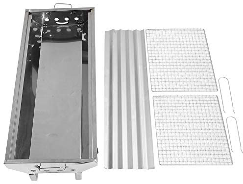 Barbecue d'extérieur Pliable en Acier Inoxydable, Grande Taille, à Charbon de Bois, pour Camping et Jardin