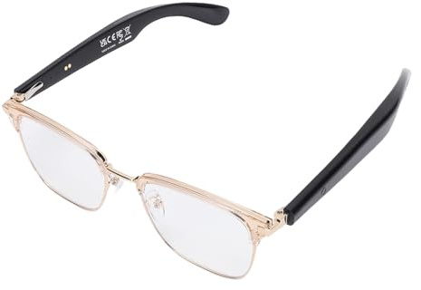Cuifati Traduction AI Lunes Intelligentes avec Micro et Haut-Parleur, Bluetooth V5.4 Lunettes de Soleil Intelligentes, Plus de 100 Langues Smart Translator Glasses pour Social Travel