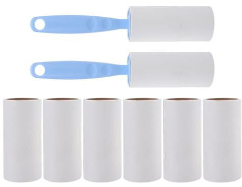 SHOWERORO Lint Roller for Dog Hair Pet Hair Remover for Clothes Sticky Roller Refill Pet Lovers Lint for Furniture and Carpets