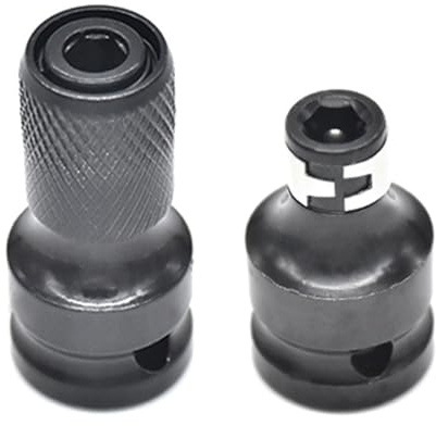 KACCDE Wrench Adapter Socket Ratchets Torques Wrench Adapter 1 / 2Inch Square to 1 / 4Inch Hexagonal Ratchets Socket Converters