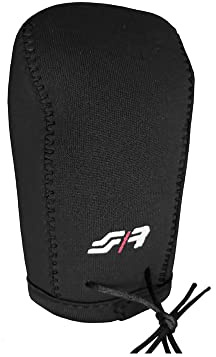 Simoni Racing Housse pour Pommeau de Vitesse Universal - Noir + Logo