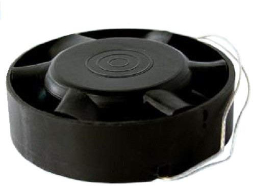 Ventilador Axial Alta Temperatura VO90 90 mm – hasta 150 °C – Extractor de Aire Caliente para Chimeneas, Estufas y Sistemas de Calefacción (16 W, 2.500 rpm, 60 m³/h)