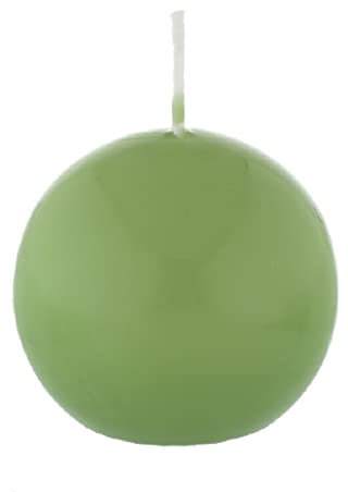 Bougie boule Verdure 5 cm, 16 Bougies