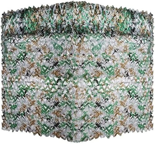 Woodland Camo Neting Camouflage Nets Camo Tarp Große Tarnung Netting Militärüberschüssiger Roll zur Jagd Ente Blinding Outdoor Camping Dekoration ( Color : Woodland digital , Size : 3*4m/10*13ft )