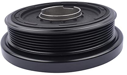 11237800026 Riemenscheibe Kurbelwelle Kompatibel mit 5er F10 F11 525d 530d 535d 7er F07 F01 F02 F03 F04 730d 740d X5 E70 X6 E71 E72 30d 40d 3.0 N57D 80001419 Bisenya