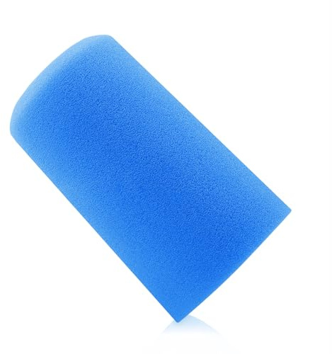LEFXMOPHY SM7B Windschutz für Shure SM7B SM7dB Gesangsmikrofon, Pop-Filter, Windschaum, RK345, Ersatz-Pop-Filter, himmelblaue Windsackabdeckung