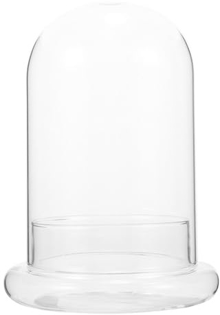 HOLIDYOYO Terrario de Vidrio Ligero para Plantas y Musgo Forma de Botella, Diseño Artístico Simple Adecuado para Decorar el Salón y Crear Micropaisajes