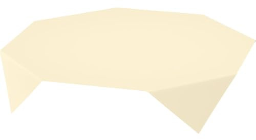 Duni Evolin Mitteldecke 84x84cm cream 14 Stück 1er Pack