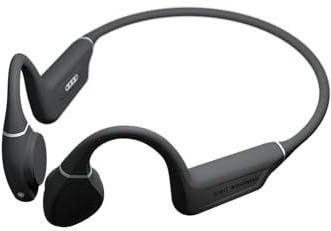 ESC Sounds Endurance Swimming Bone Conduction Headphones, IPX8 Waterproof, Bluetooth 5.3, 8GB MP3 Storage (3000 Songs) Open-Ear Design, Swimming, Triathlon, Running, Black. (Standard)