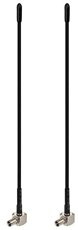 Bingfu 4G LTE Antenna Mini Soft Whip TS9 (2-Pack) Compatible with Verizon AT&T T-Mobile Sprint 4G LTE Mobile Hotspot MiFi Router Cellular Broadband Modem USB Modem Dongle Adapter