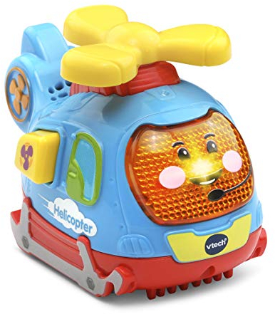 VTech Toot-Toot Drivers Helicopter | Interactive Toddlers Toy for Pretend Play with Lights and Sounds | Suitable for Boys & Girls 12 Months, 2, 3, 4 + Years, English Version