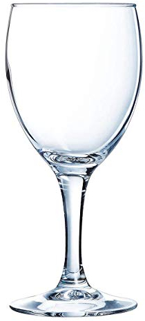 PEGANE Lot de 12 Verres à vin Porto en Verre - 12cl