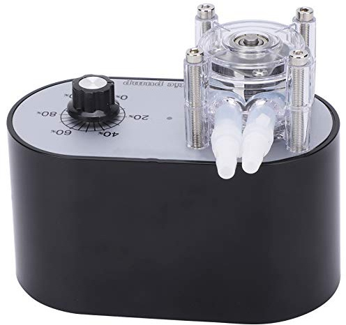 Eujgoov Bomba peristáltica, Bomba de autoaspiración para experimentos 114-500ml/min AC100-240V(EU piug)