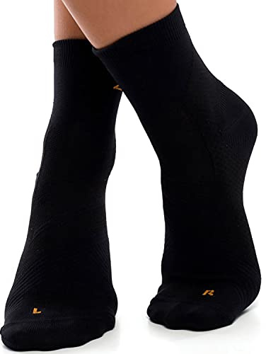 ZaTech Plantarfasziitis Socken, Kompression Socken. Ferse, Knöchel und Fußgewölbe Unterstützung, Sport Kompressionsstrümpfe