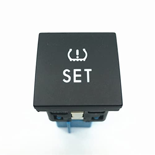HOTIPS TPMS Reifendruckkontrollsystem Schalterknopf kompatibel mit VW Golf 6 MK5 MK6 EOS Polo Scirocco 56D927121