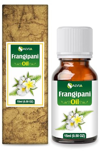 Frangipani (Plumeria) Oil |100% Pure & Natural Undiluted Essential Oil Organic Standard| Perfect for Massage & Aromatherapy - 15ml