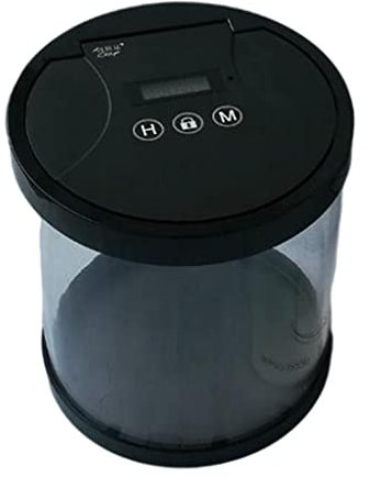 Fonowx Multipurpose Timed Prevents Over-addiction Dependence Smart Phone Pantry Kids Men 1-Piece Container Mobile Phone Prison, Black