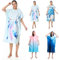 MOKANI Accappatoio in microfibra con cappuccio, poncho per piscina, spiaggia, surf, immersioni, ad asciugatura rapida, leggero, adatto per adulti, donne e uomini, YCC08-01
