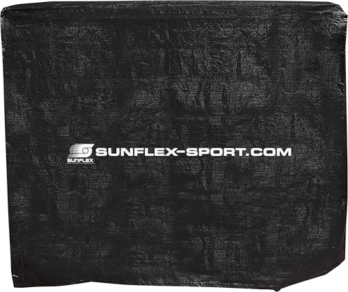 Sunflex Tischtennistisch Abdeckhülle | Abdeckhaube für Outdoor Tischtennisplatten | Witterungsfest und Wasserdicht | Faltbar | Widerständig
