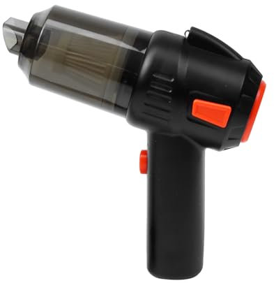 Aspirapolvere Portatile Senza Fili 3 in 1 per la Pulizia 'auto e della Casa, Mini Aspirapolvere Portatile Ricaricabile Ad Aspirazione Potente con Luce LED, Pompa D'aria e