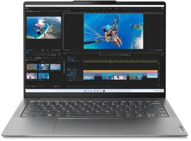 Lenovo Yoga Slim 6 14 inch WUXGA OLED Laptop Intel Core i7-13700H 16GB RAM 512GB SSD Windows 11 Home Storm Grey - 83E0002TUK-AG