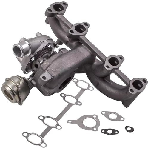 GYTTAK Motor-Turbolader Kompatibel Mit VW Für Käfer Für Golf Für J&etta 1.9L Für Tdi Alh Ahf Turbolader 038253019A 038253019AX 038253019AV 038253019C