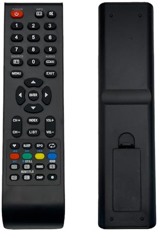 IOOIQQ Telecomando adatto per OK ODL28470-B,ODL32470-B,ODL28470-B,ODL32470-B,ODL32570,ODL32670H-DB, ODL40570B-SAT,OLE 20670H-SB, ODL32670B PER UNITED LED22H2HQ. LED W26. TV LCD LED 32HS27