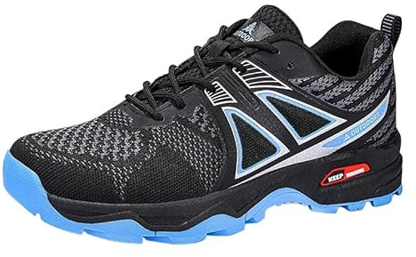 ChaussBien TrekPro - Chaussures de marche à confort orthopédique homme , avec soutien de la voûte plantaire, respirantes – Confort et Stabilité pour la Montagne et Les Activités de Plein Air