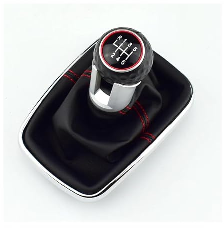 Palanca Velocidad Coche Para VW Para G&olf 4 IV MK4 G-TI R32 Para B&ORA Para 1999-2004 Pomo Palanca Cambios 5/6 Velocidades 12 Mm(6 Speed B)