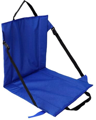 Aramox Chaise de Gradin Pliante Portative de Siège de Stade avec Tissu Oxford 600D et Remplissage en Coton 16,34 X 16,14 X,34 Pouces Coussin de Dossier Imperméable pour Les événements Sportifs et