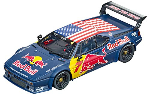 Carrera Digital 132 BMW M1 Procar No.7, Daytona 2017 Rennauto | Slotcar für Rennbahn | Front- & Rück- & Bremslicht | Digital steuerbar | Maßstab 1:32 | Spielzeug für Kinder ab 8 Jahre & Erwachsene