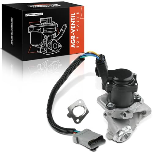 Frankberg Válvula EGR de recirculación de gases de escape 3M5Q9D475DA | Compatible con: V50 MW,C-Max DM2,C30,Enfoque II Stufenheck DA,S40 II 544,Enfoque C-Max,Focus II DA DP HCP,Focus II Turnier