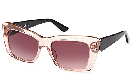 GUESS Brille für Damen, rosa (Shiny Pink), 55/17/140