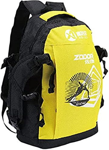 Tubayia Rollschuhe Schuhe Rucksack Inline Skates Aufbewahrungstasche Gepäck Tasche für Damen Herren (Gelb)