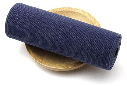 Banda elástica de 2 metros y 10cm de ancho, banda de goma ancha de Color, correas elásticas para ropa, accesorios de costura Diy, Azul marino, 10cm