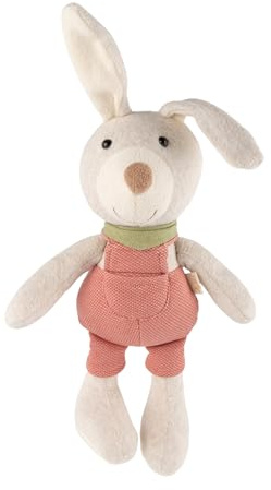 sigikid Kuscheltier Latzhosen Hase, blau Sweety Plüschtier, 30