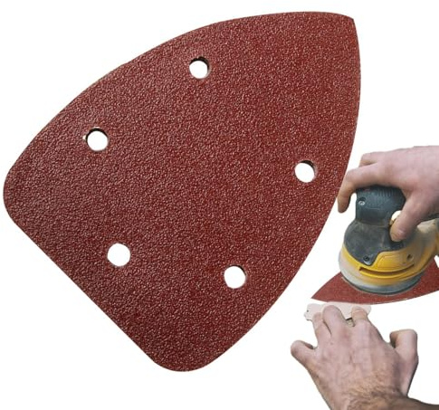 Papier de verre pour métal, papier de verre pour bois - 20x patins de