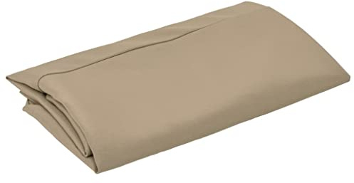 Tomostar Toile de Remplacement Parasol Déporté, Toile de Rechange Auvent de Remplacement Parasol Extérieur Taupe 350 cm