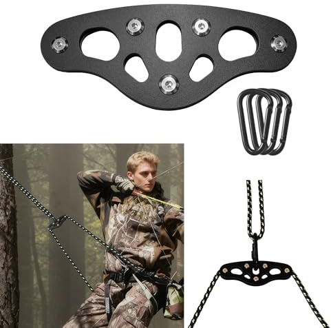 Hunting Saddle Hip Pinch Reduction System & Bridge Spreader Bar - Tree Saddle Accessories for All-Day Sits, Lightweight Aluminum for Corrosion Resistance & Hip Pinch Relief Saddle Hunting