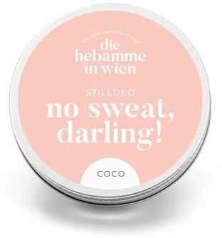 DIE HEBAMME IN WIEN - Deocreme, 40g, Coco, Aluminiumfrei, natürliches Deo, Naturkosmetik, Stilldeo, sanft, ohne Parüm, ohne Alkohol